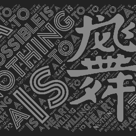 Word2art Wallpapers-Nothing is impossible to a willing heart